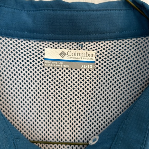 Men’s Columbia PFG XL button down - Never Worn! Truett McConnell University TMU - Picture 4 of 4